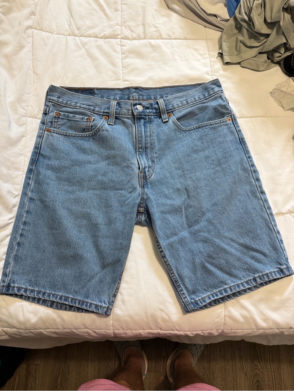 Levi's Light Blue Denim Men's Shorts